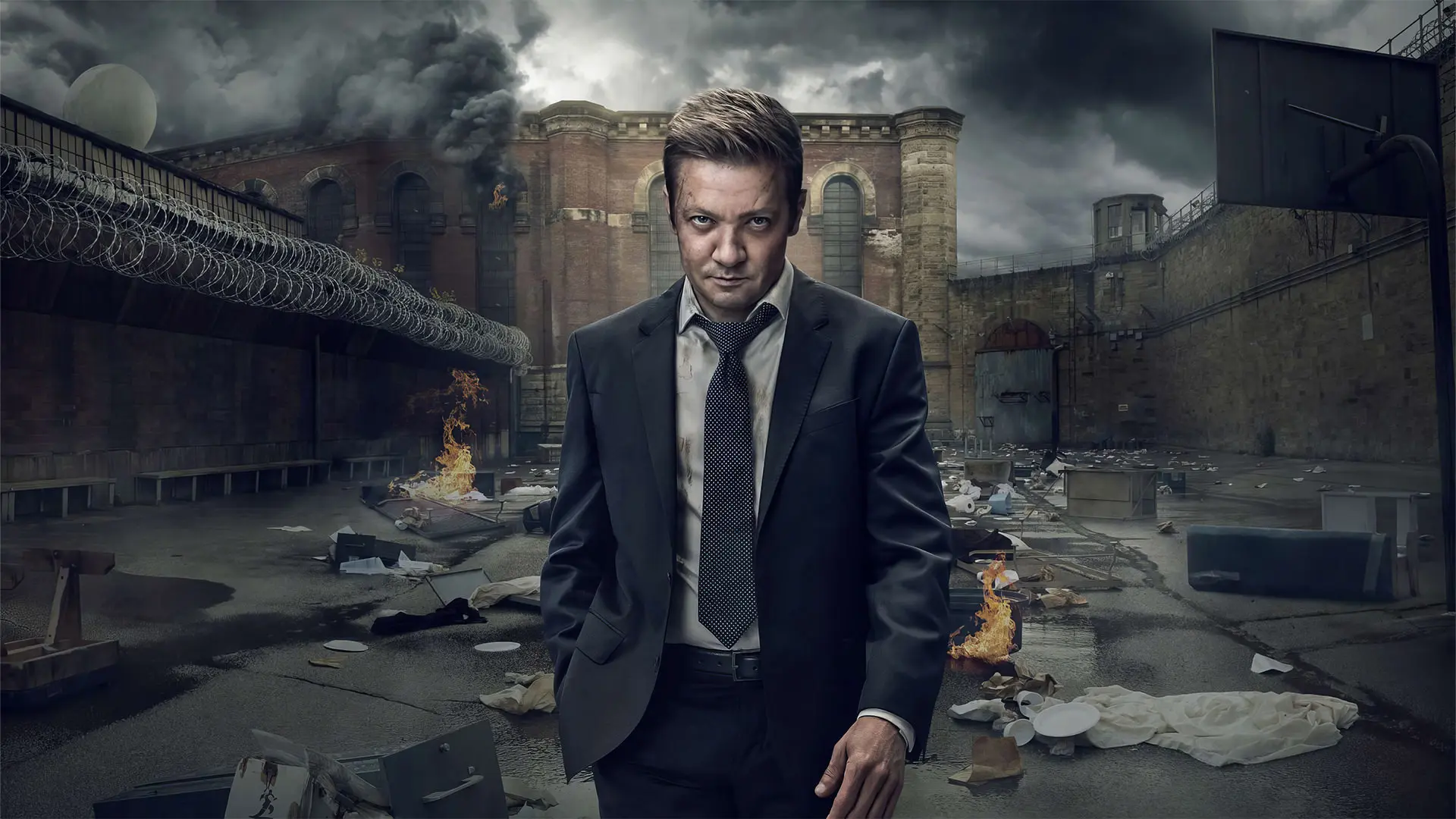 خروج جرمی رنر از زندان در سریال Mayor of Kingstown