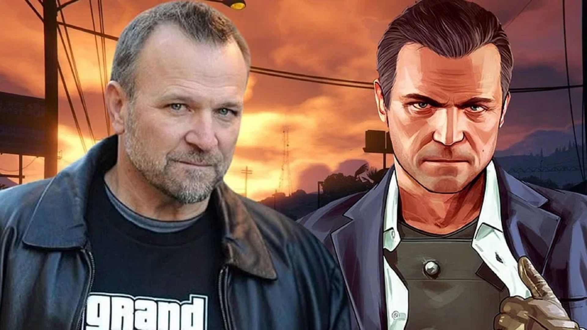 ند لوک بازیگر مایکل در GTA 5