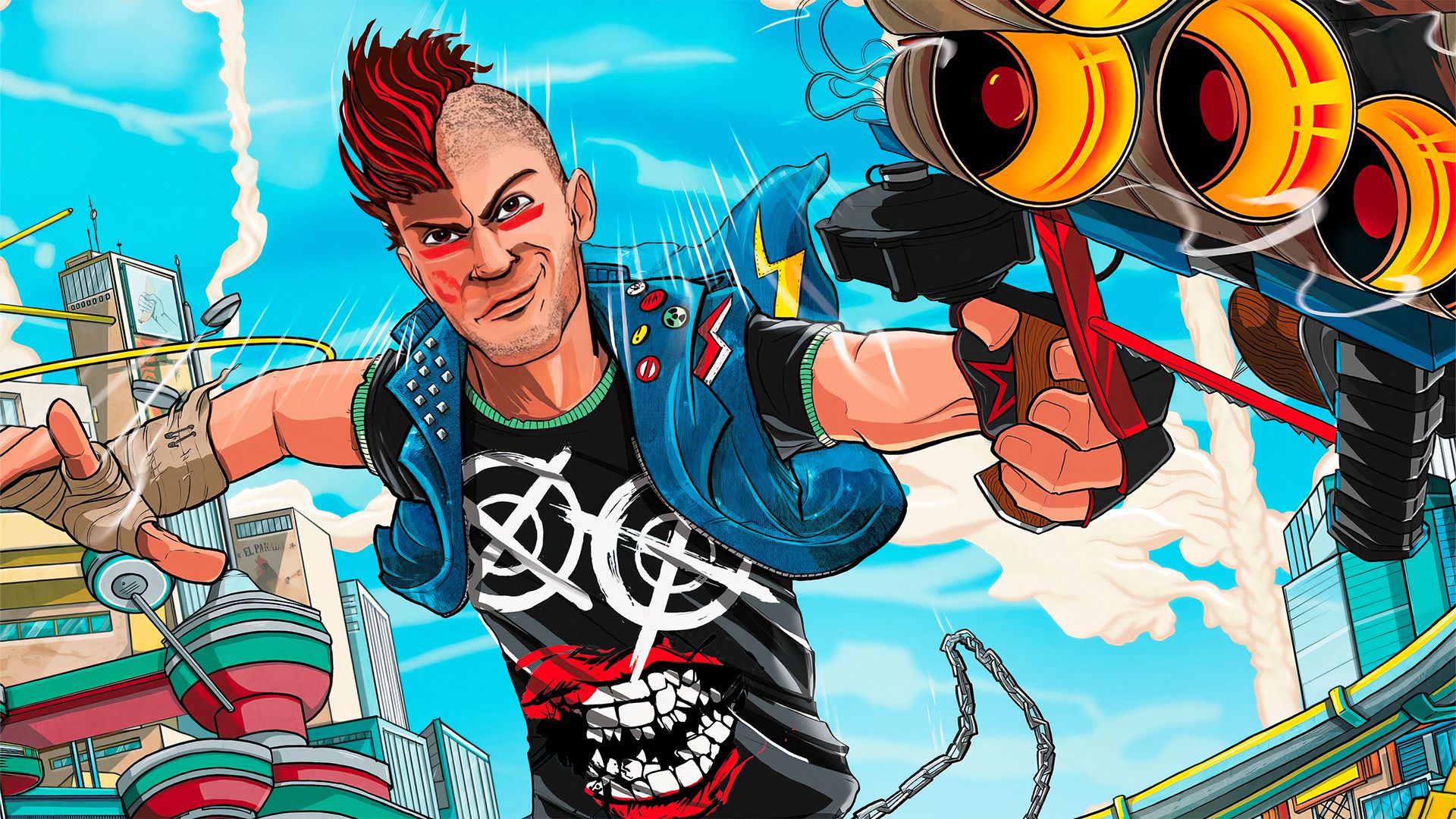 کاراکتر اصلی بازی Sunset Overdrive