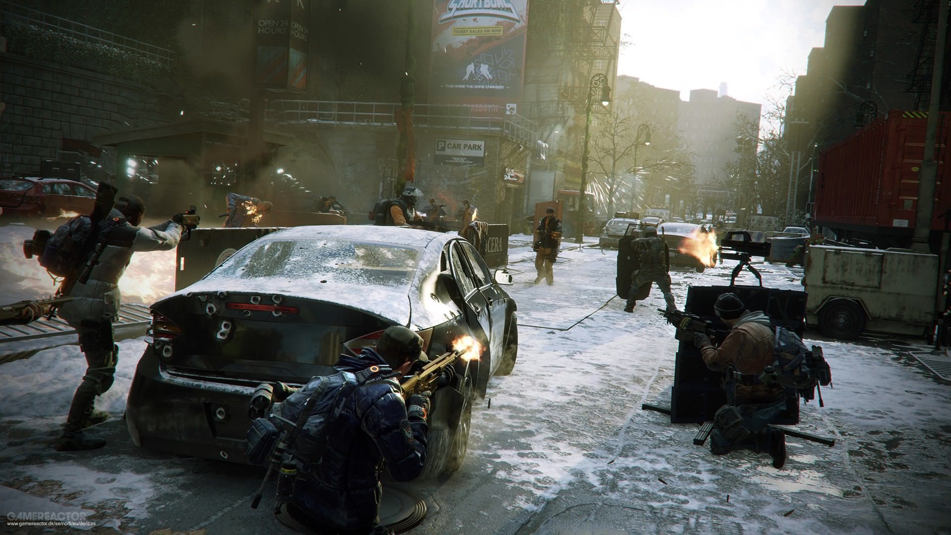 درگیری مسلحانه در خیابان‌های متروکه The Division 2