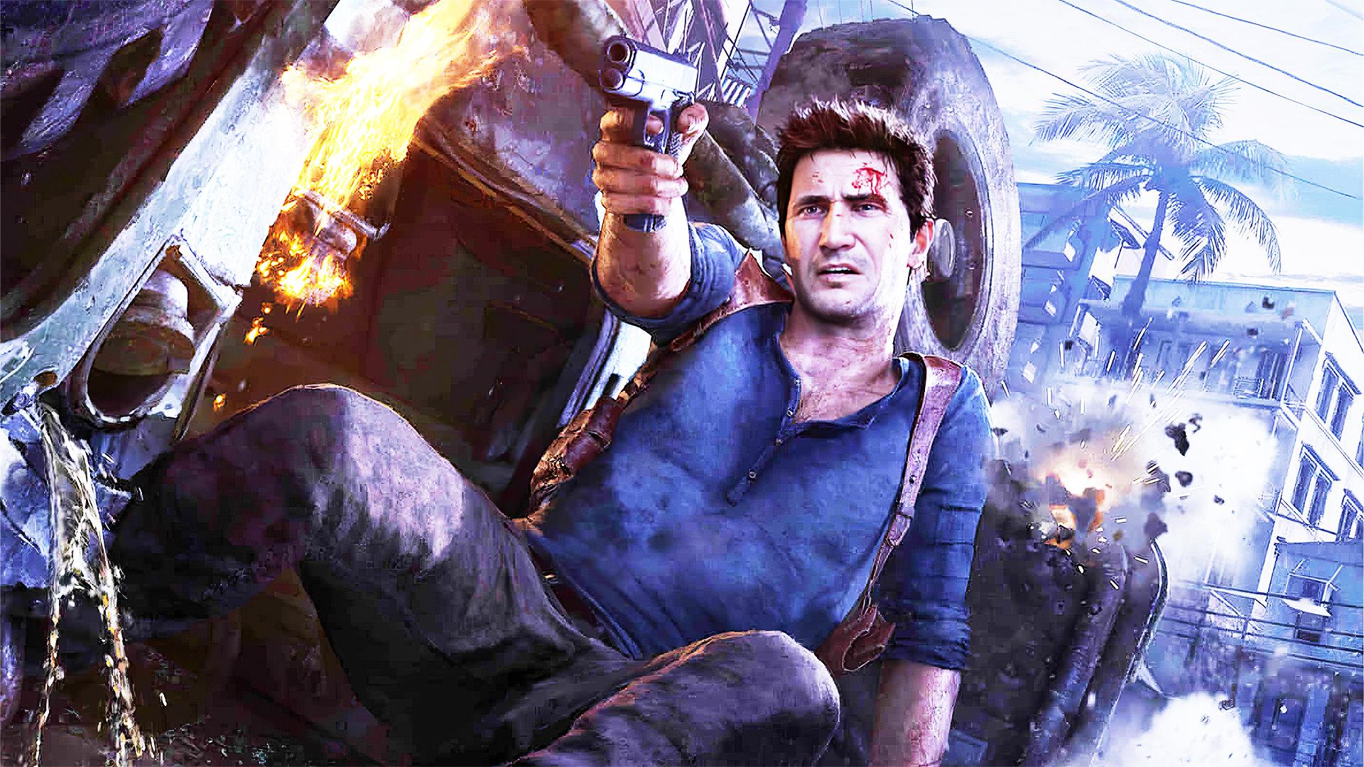 مبارزه نیتن دریک در بازی Uncharted 4