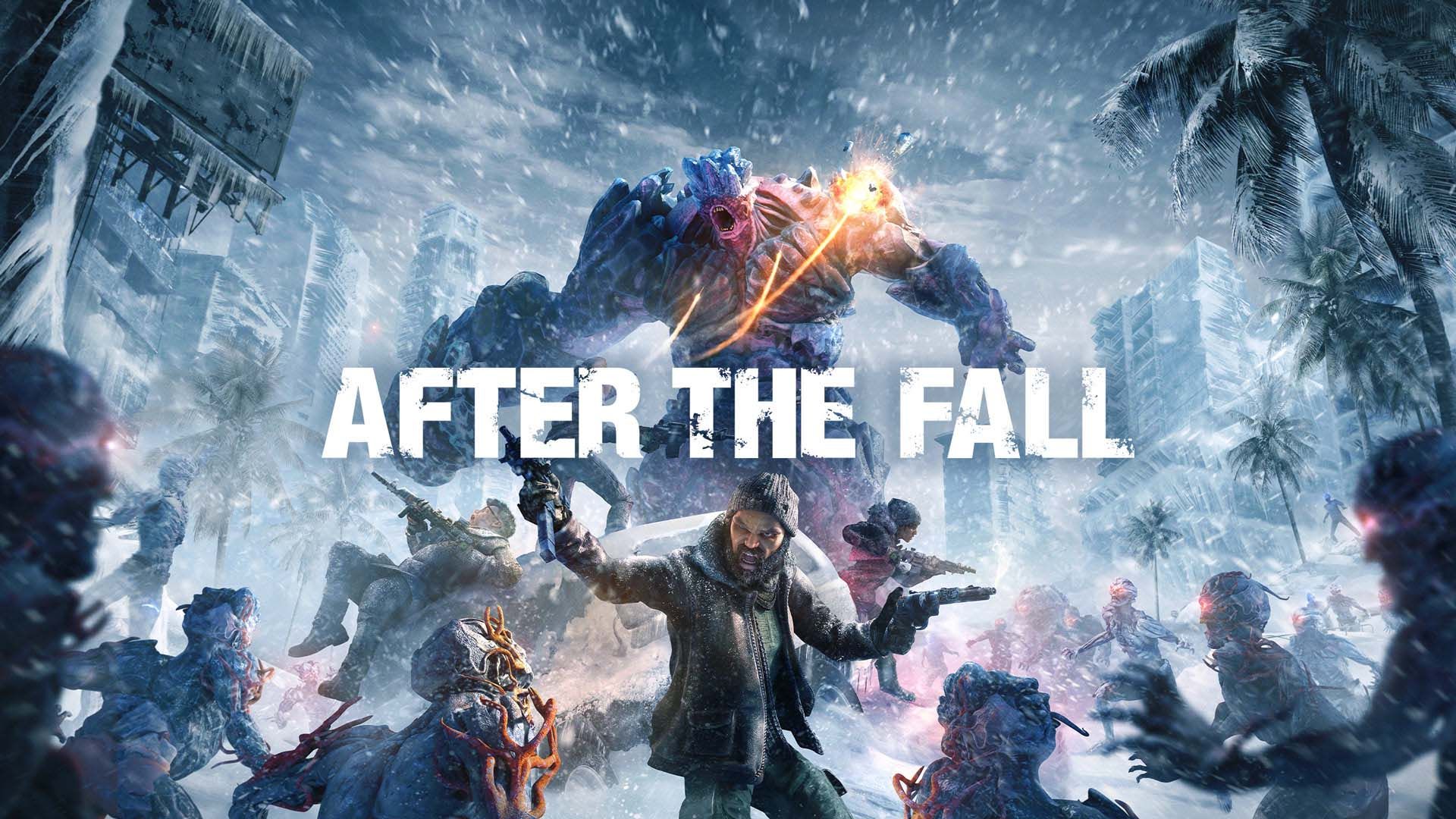 شخصیت بازی After the Fall در حال مبارزه با هیولاها