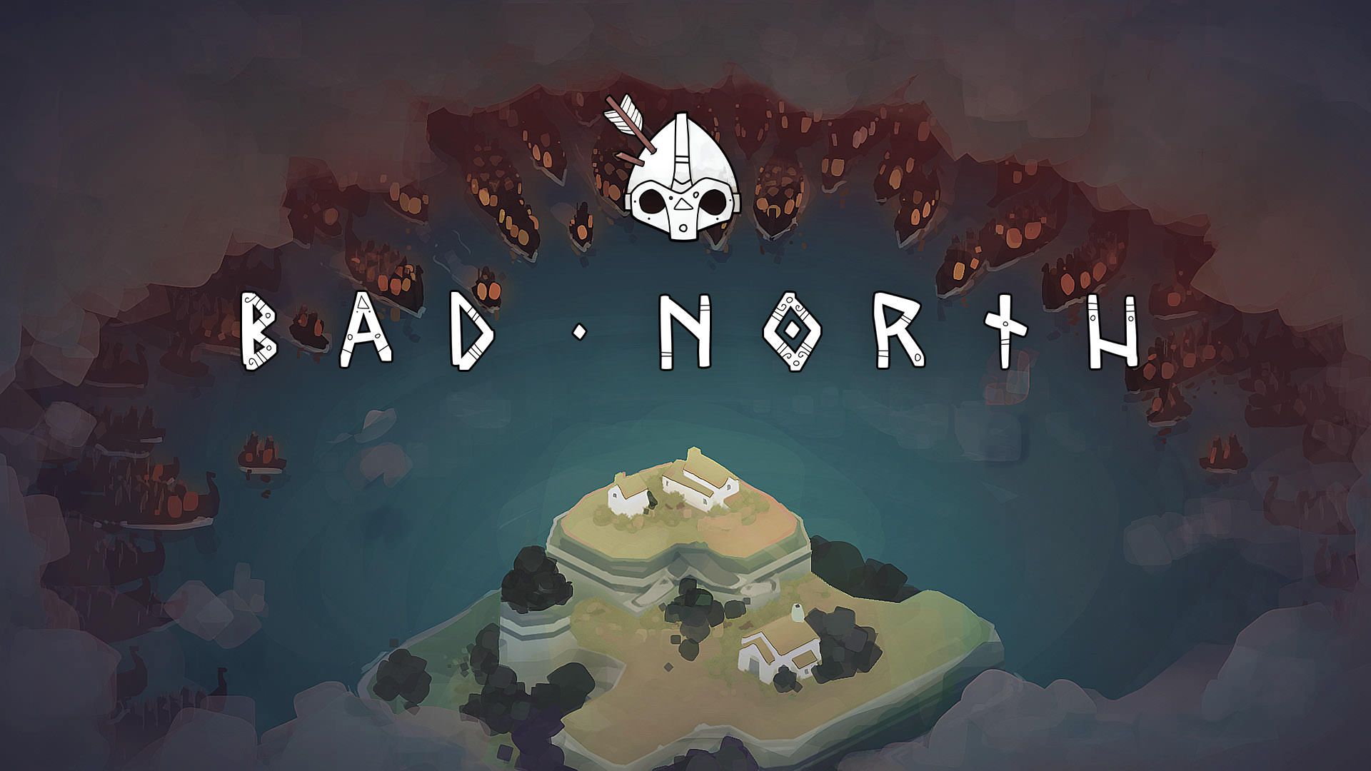 پوستر و لوگوی بازی Bad North