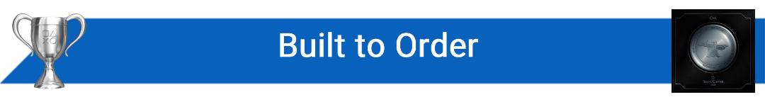 تروفی Built to Order
