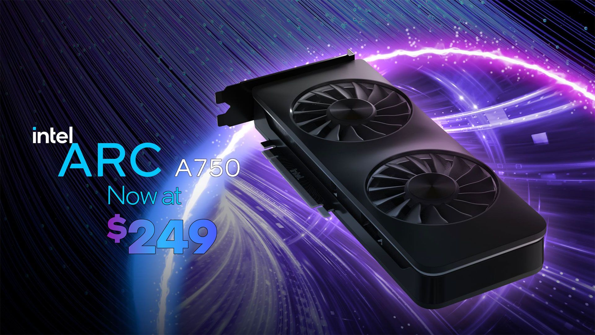 کاهش قیمت کارت گرافیک Arc A750
