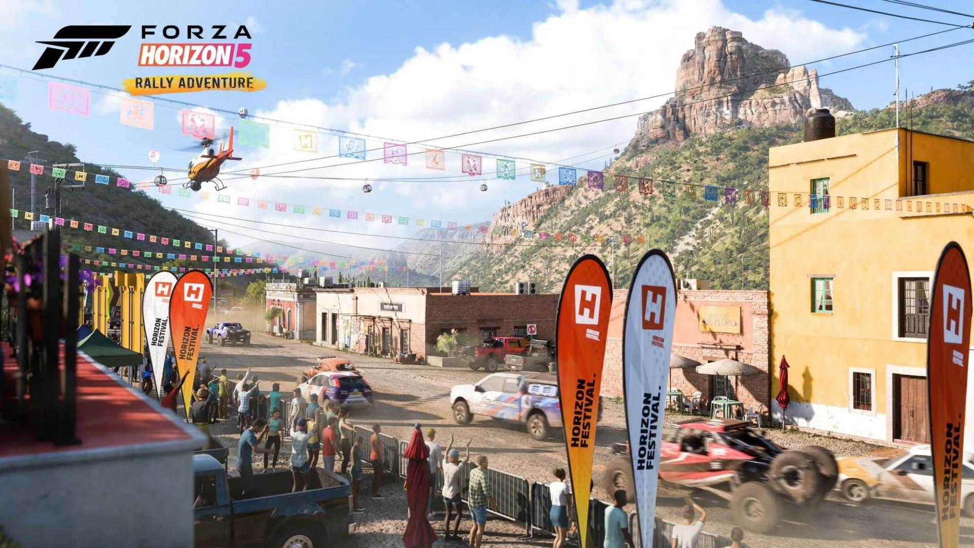 تصاویر جدید اکسنپشن Rally Adventure بازی Forza Horizon 5