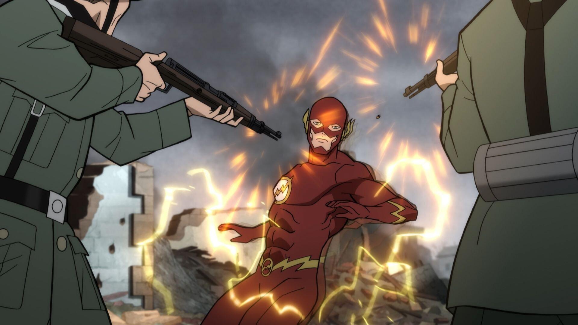 فلش در انیمیشن Justice Society: World War II
