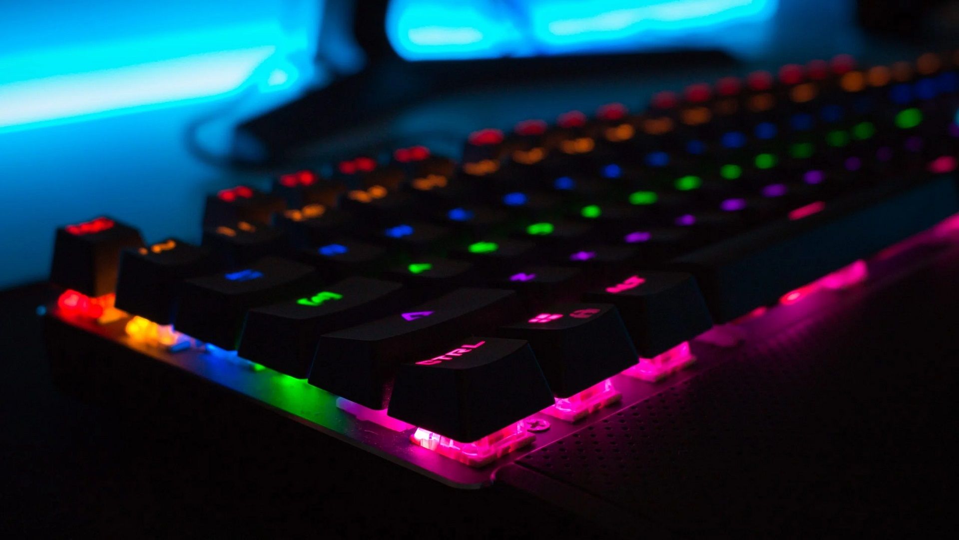 نورپردازی RGB کیبورد گیمینگ