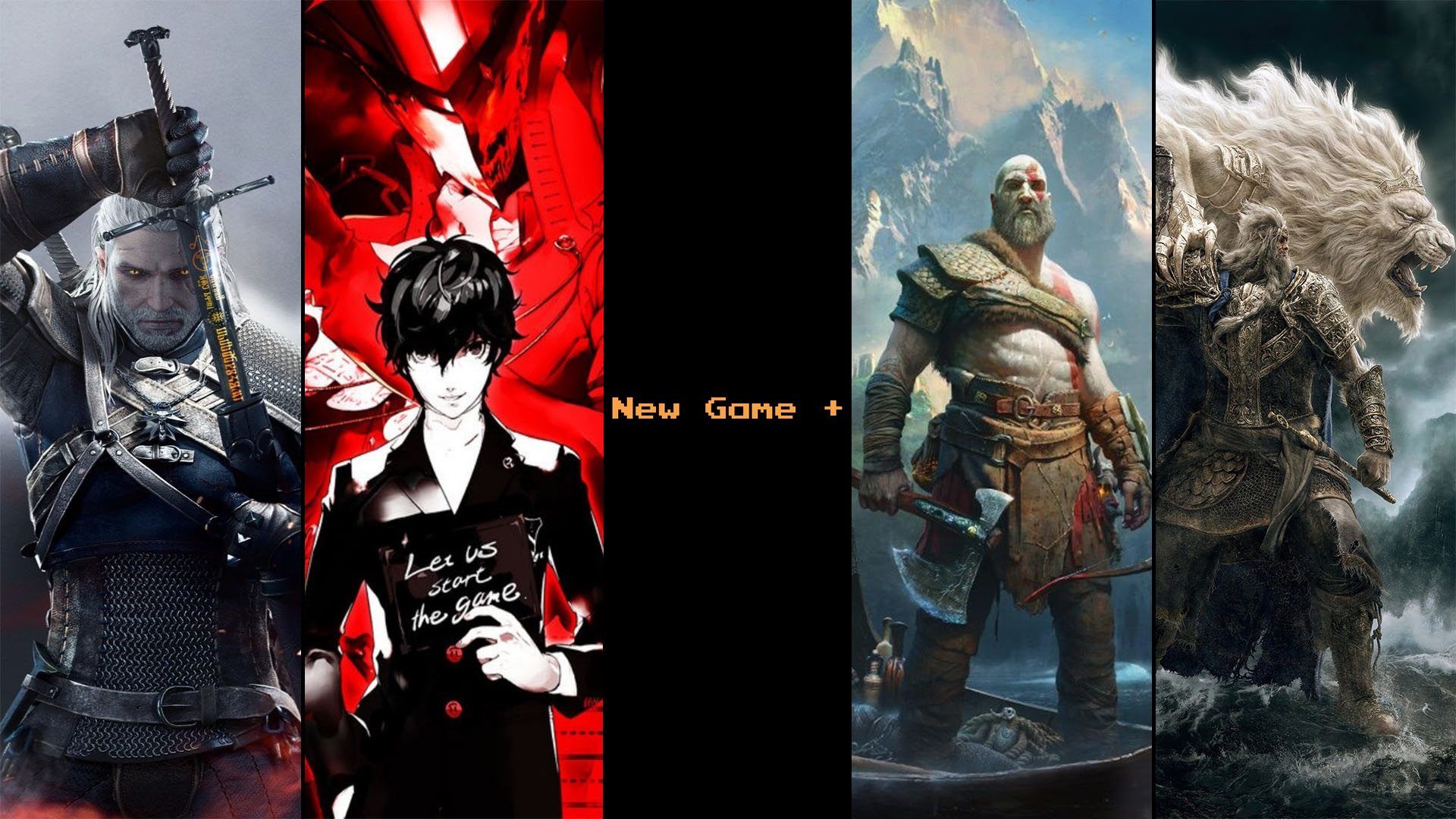 نیو گیم پلاس در بازی های God of War، The Witcher 3، Elden Ring و Persona 5