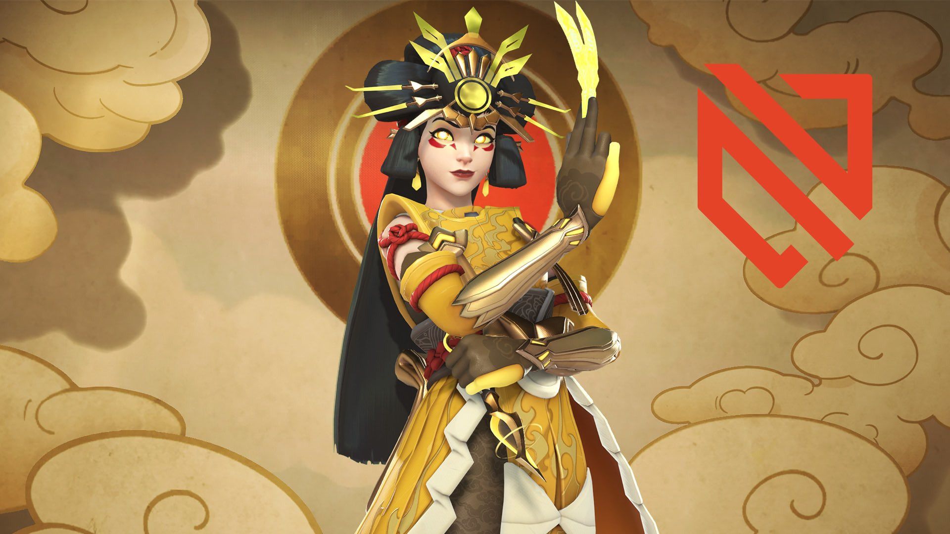 لباس Amaterasu کاراکتر Kiriko در فصل سوم Overwatch 2