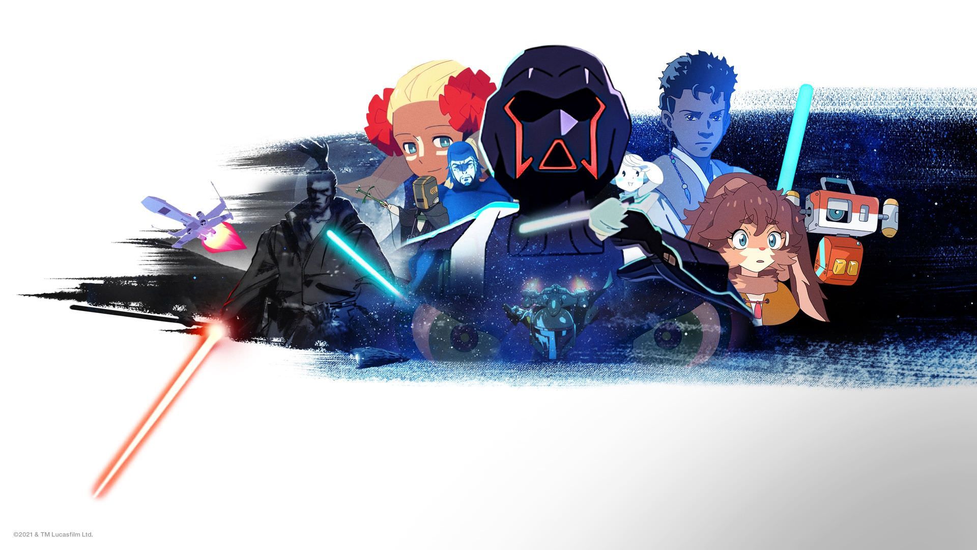 والپیپر فصل اول انیمه Star Wars Visions 