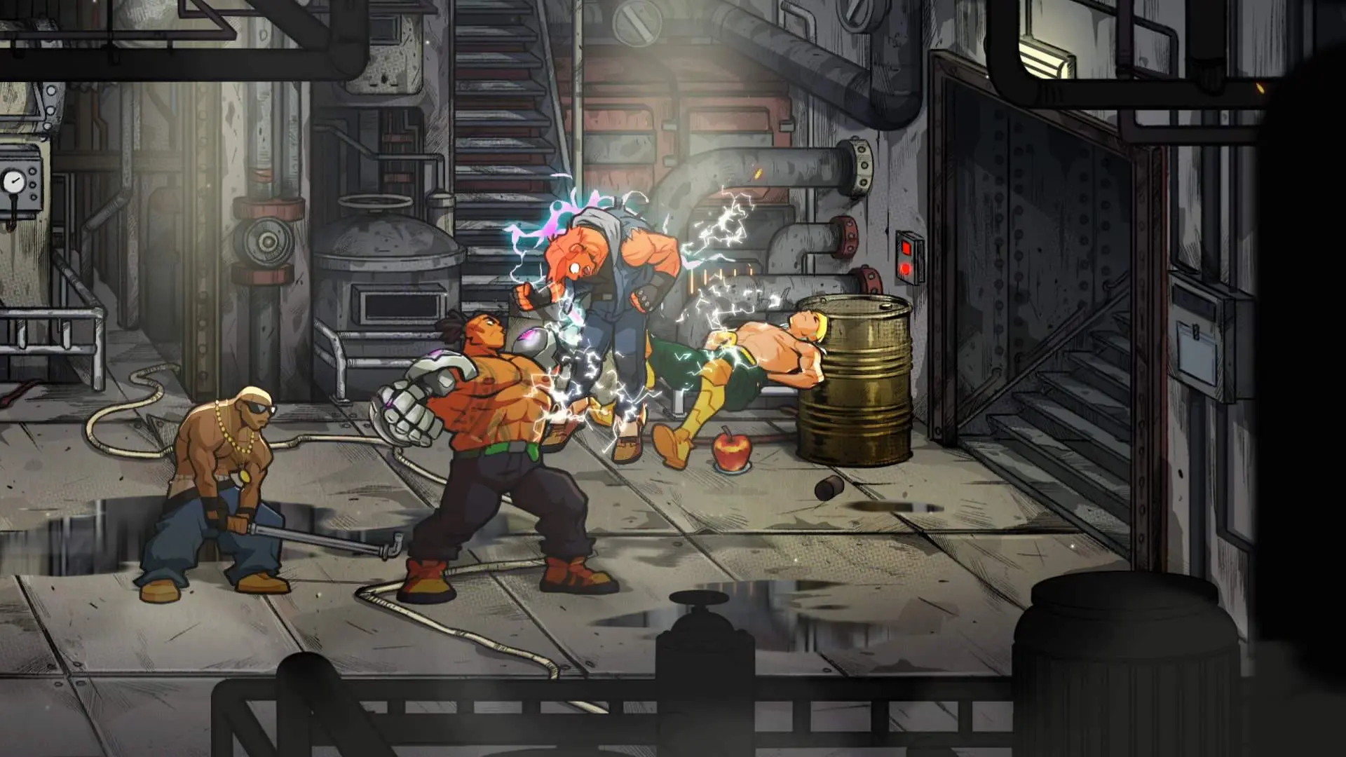 گیم پلی و نبردهای بازی Streets of Rage 4