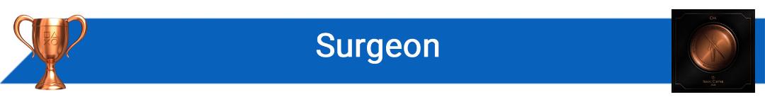 تروفی Surgeon