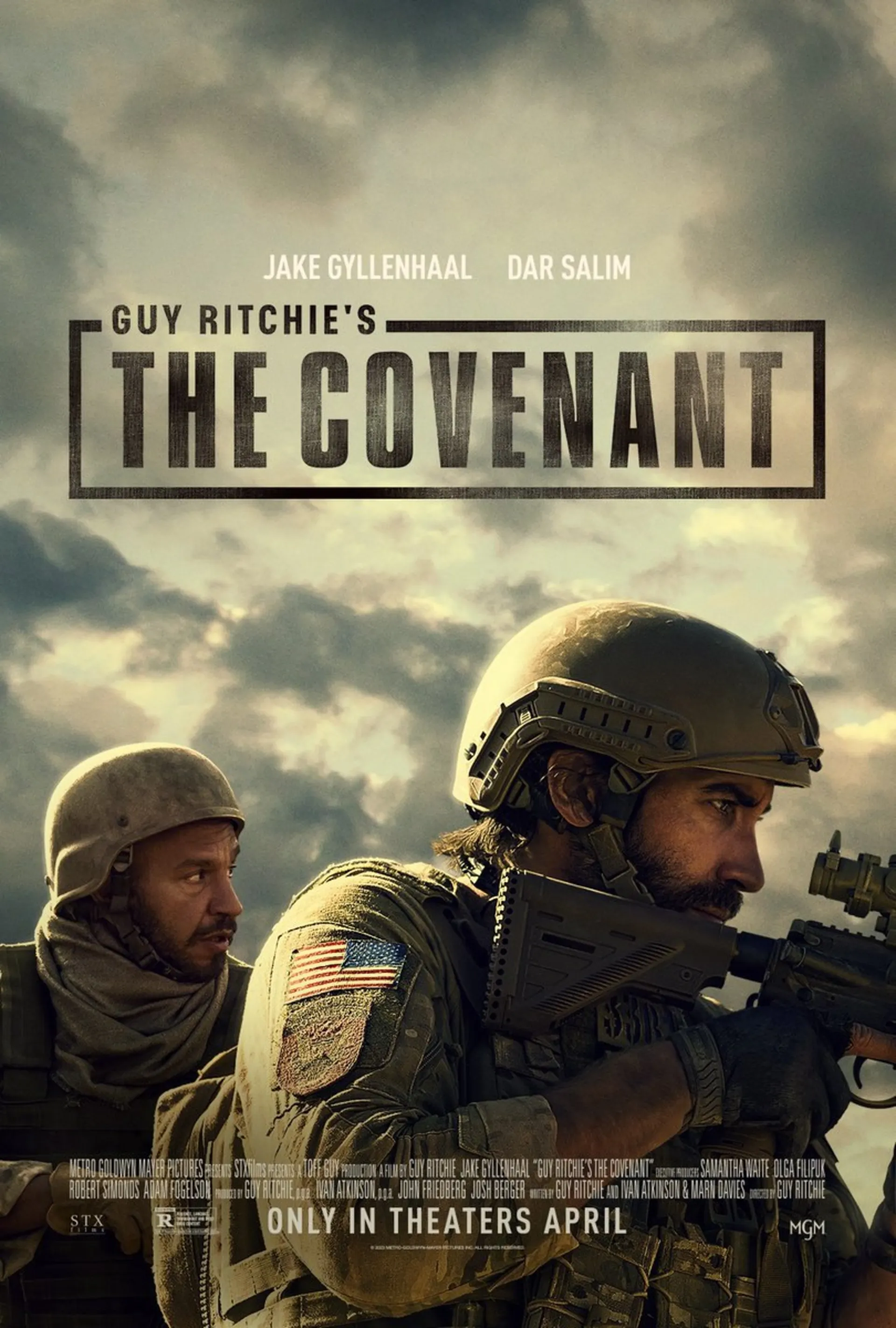 اولین پوستر فیلم The Covenant گای ریچی و جیک جیلنهال