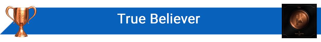 تروفی True Believer