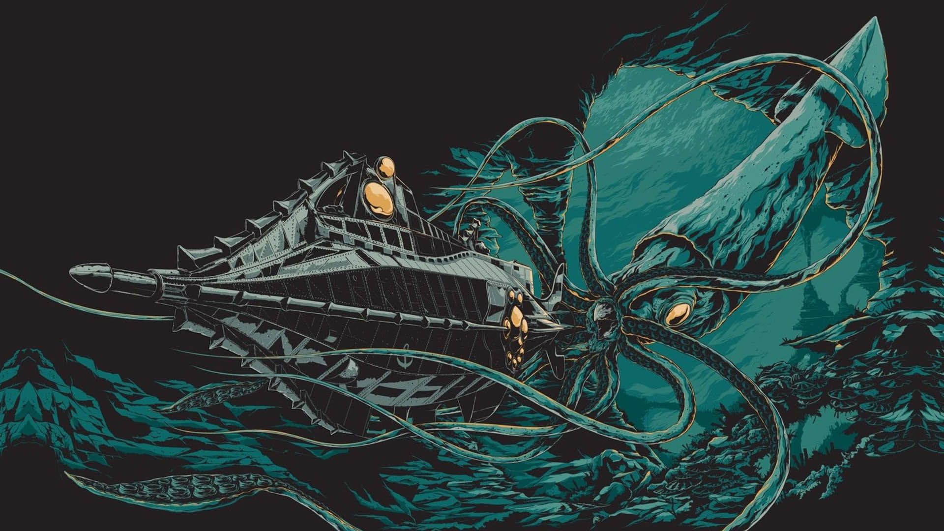 زیردریایی پیشرفته در فیلم 20,000Leagues Under the Sea