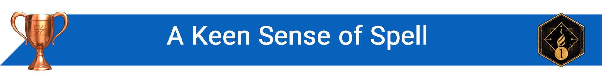 تروفی A Keen Sense of Spell