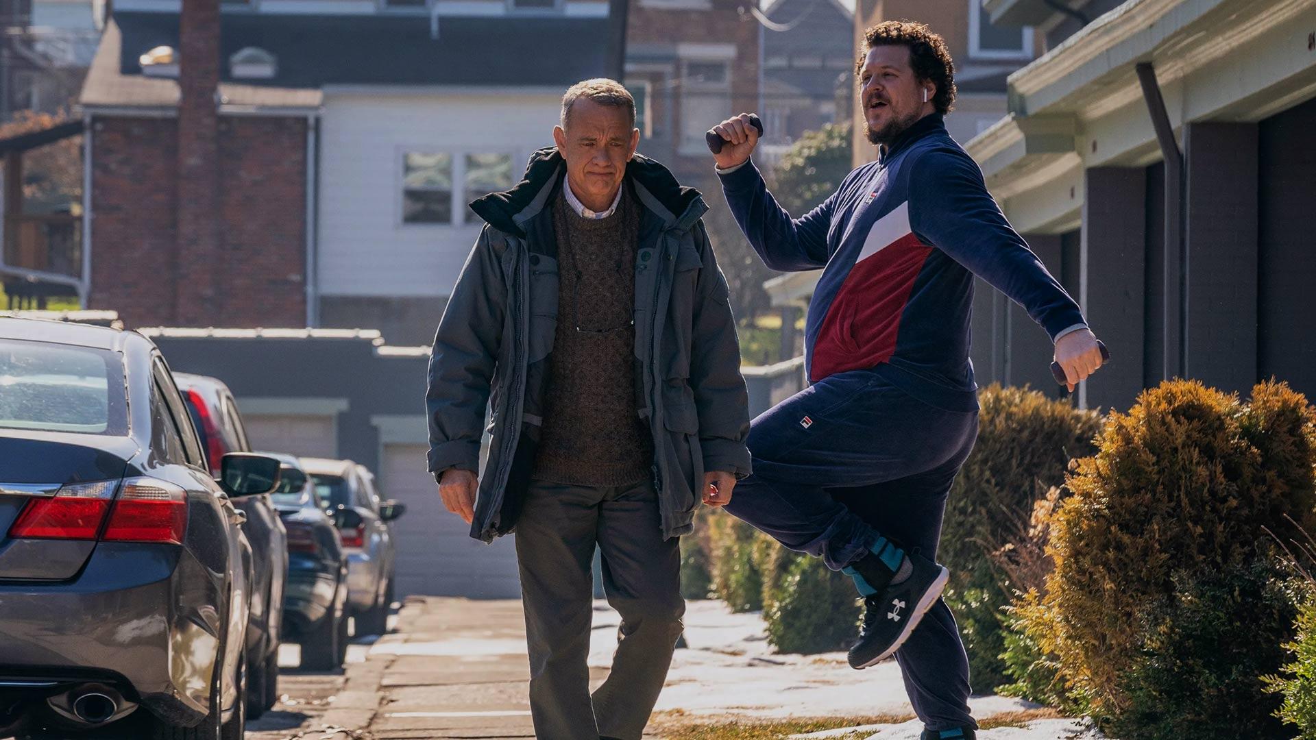 اتو در حال راه رفتن در فیلم A Man Called Otto
