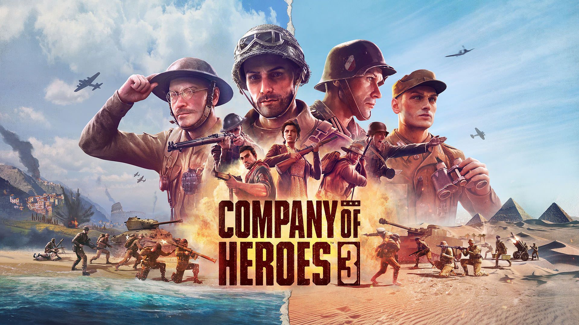 پوستر و لوگوی بازی Company of Heroes 3