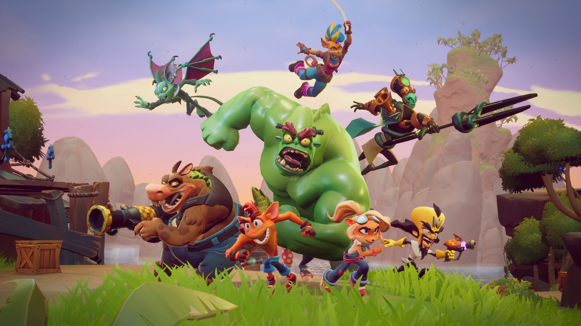 شخصیت‌های بازی Crash Team Rumble