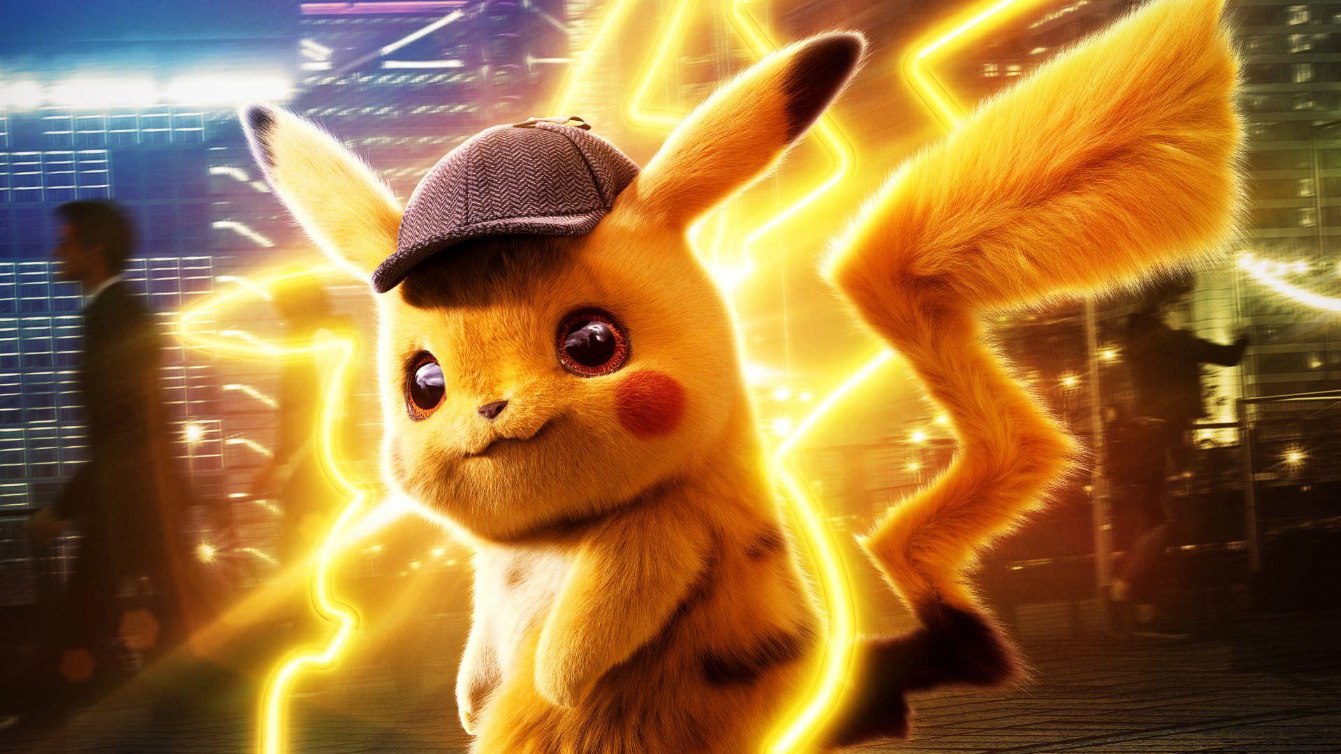 کارآگاه پیکاچو در والپیپر فیلم Detective Pikachu