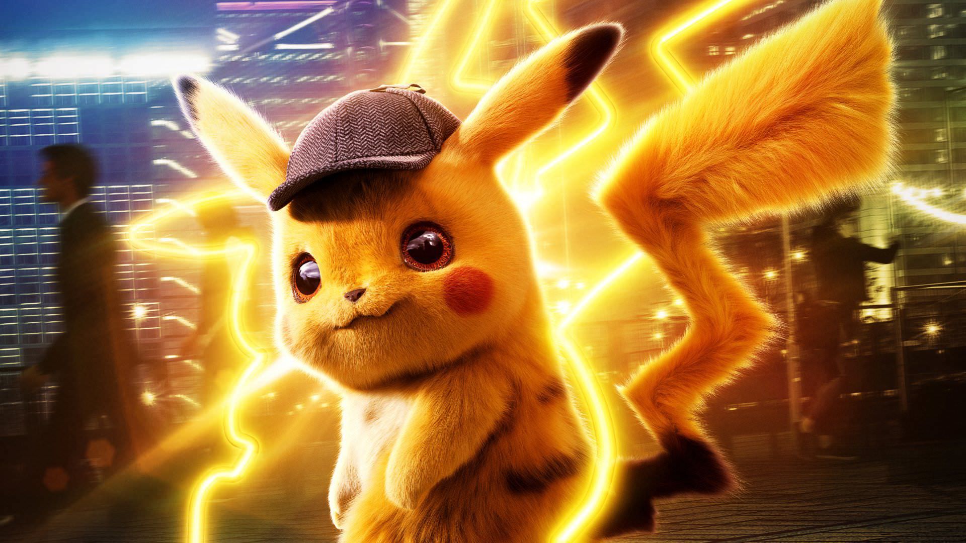 کارآگاه پیکاچو در والپیپر فیلم Detective Pikachu
