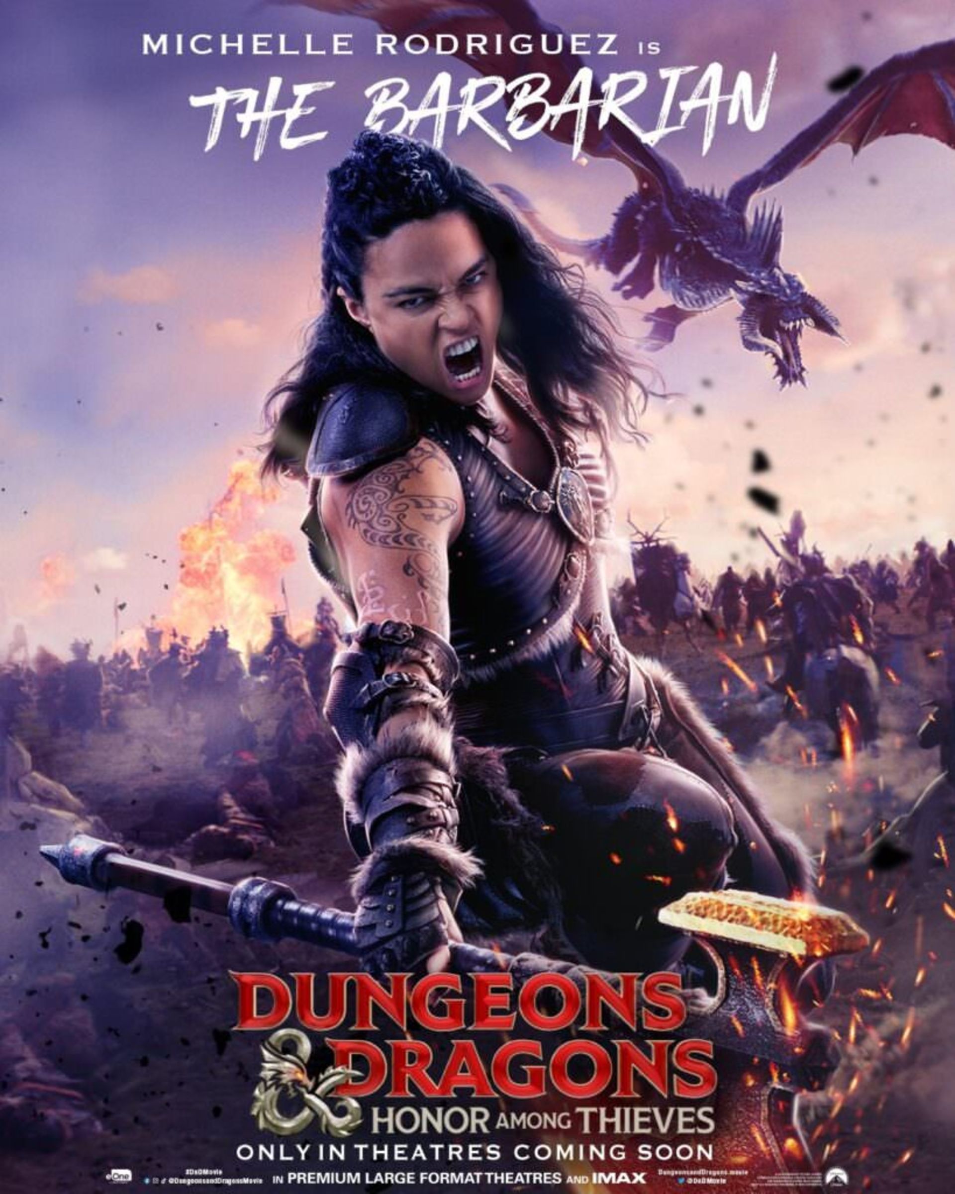 پوستر فیلم Dungeons and Dragons: Honor Among Thieves 