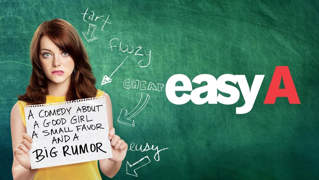 اما استون در والپیپر فیلم Easy A
