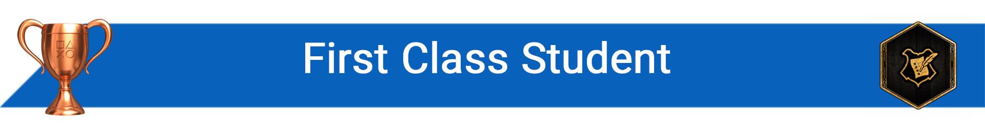 تروفی First Class Student