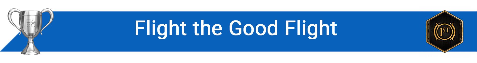 تروفی Flight the Good Flight