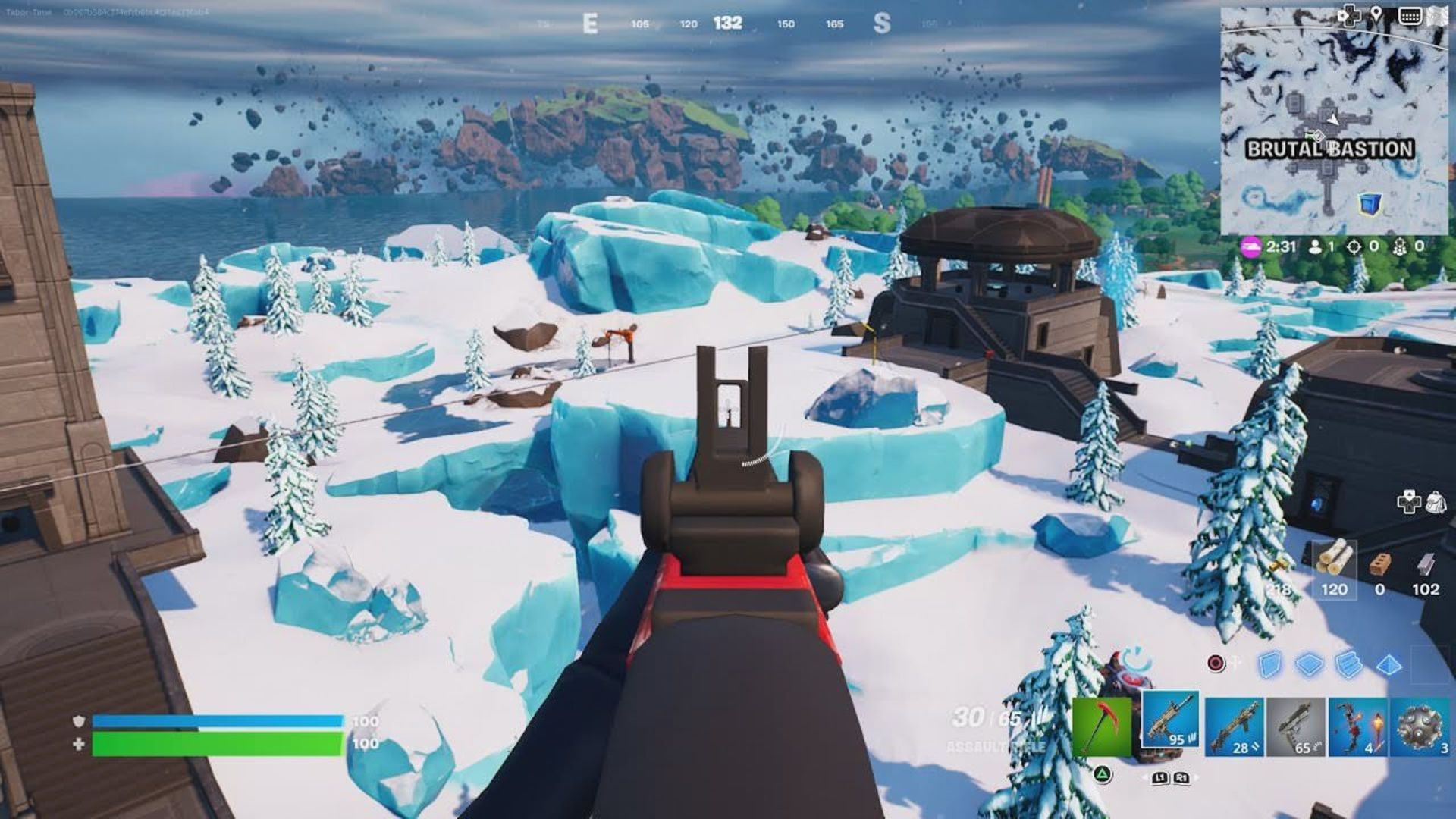 حالت اول-شخص بازی فورتنایت