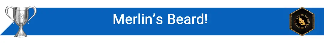 تروفی Merlin’s Beard!