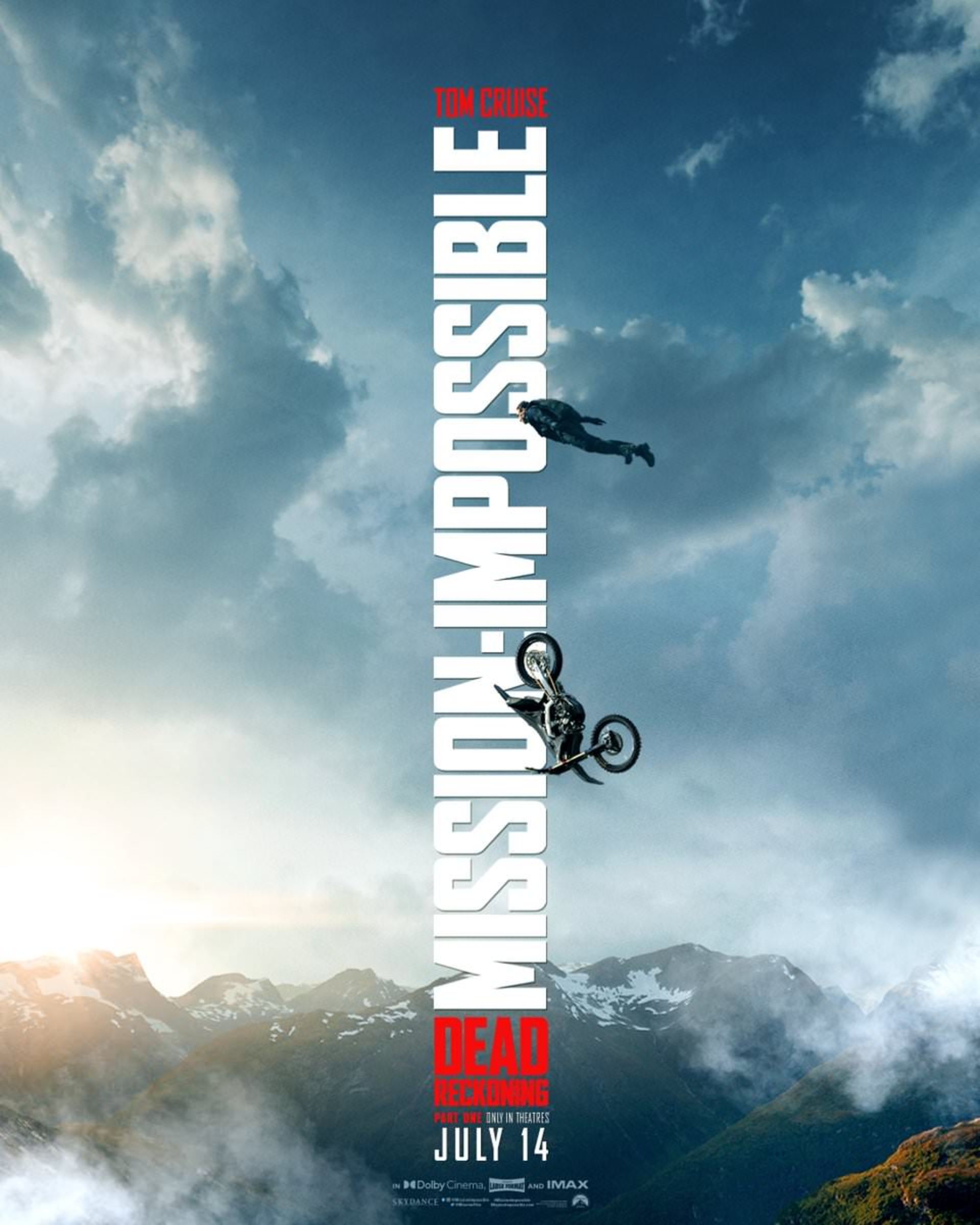 پوستر رسمی فیلم Mission: Impossible – Dead Reckoning Part One