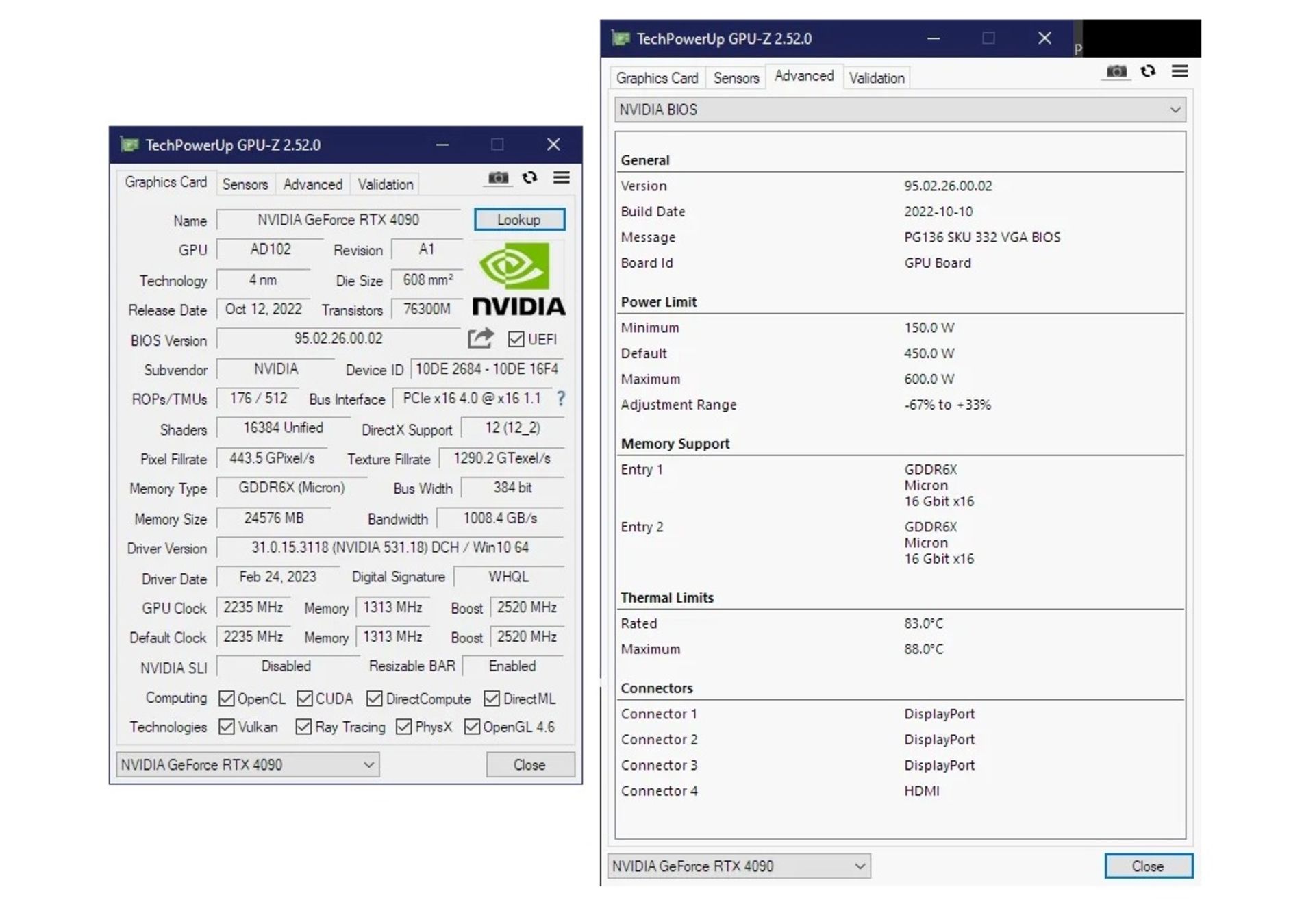 GPU جدید کارت گرافیک RTX 4090