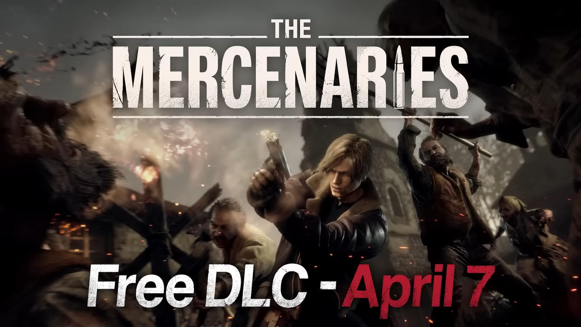 بسته الحاقی The Mercenaries بازی Resident Evil 4 Remake