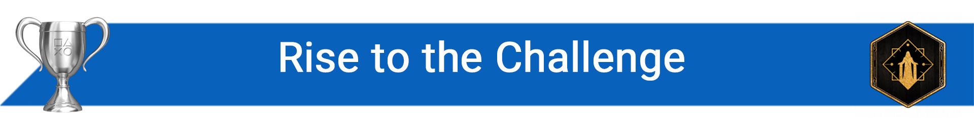 تروفی Rise to the Challenge