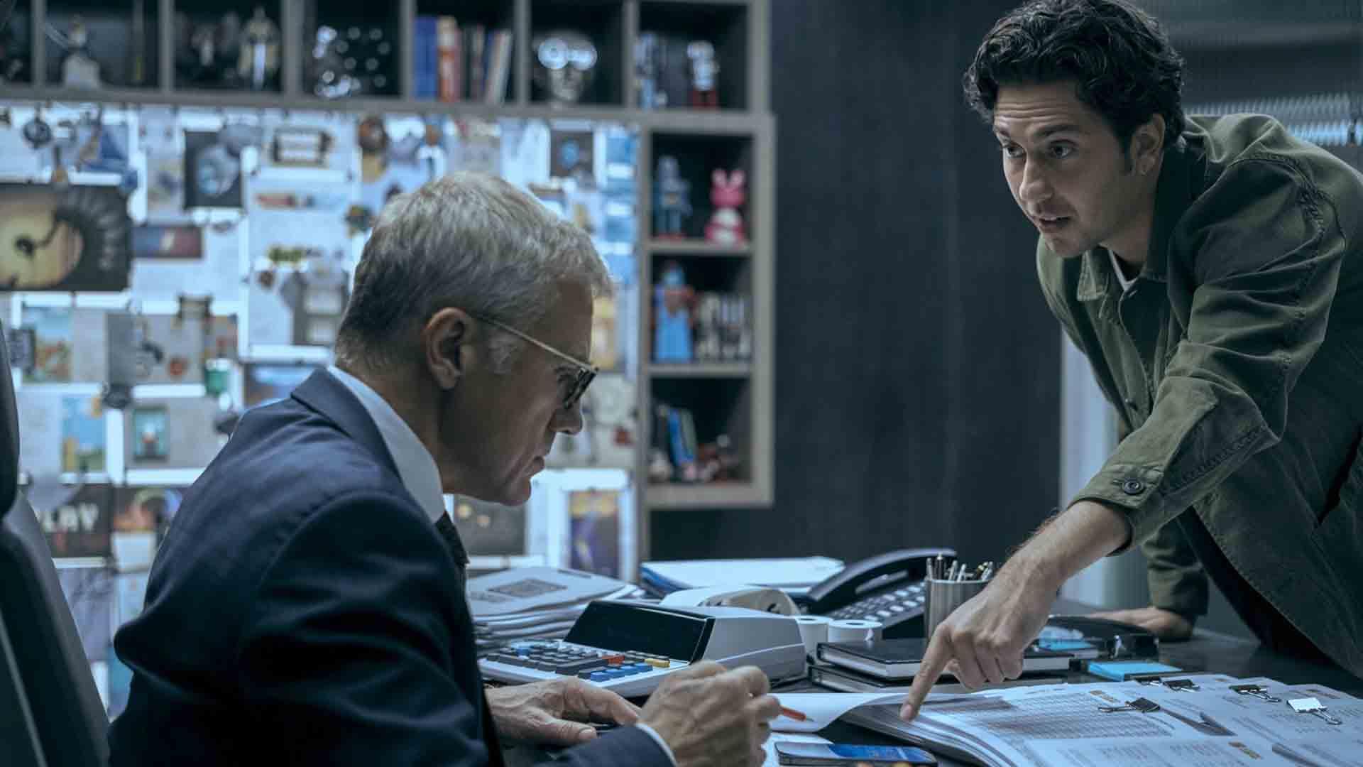کریستوفر والتز و نت ولف در سریال The Consultant