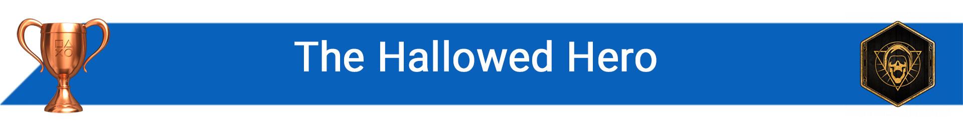تروفی The Hallowed Hero