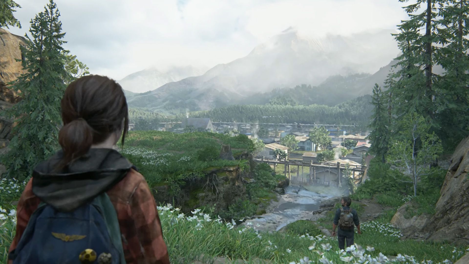 الی و جول به جکسون بازمی‌گردنند بازی the last of us