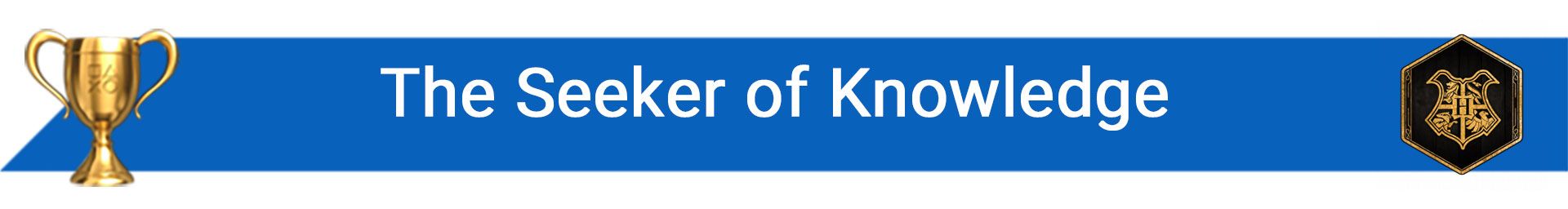 تروفی The Seeker of Knowledge