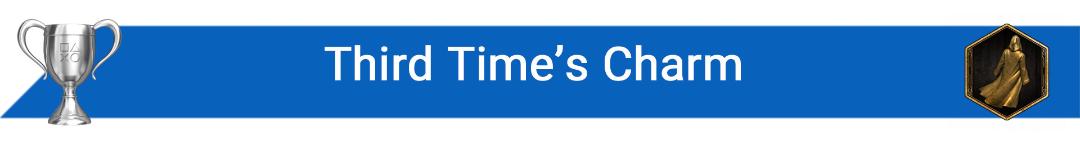 تروفی Third Time’s Charm