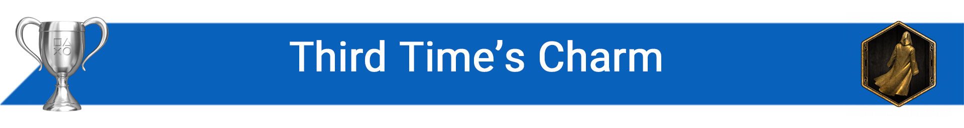 تروفی Third Time’s Charm