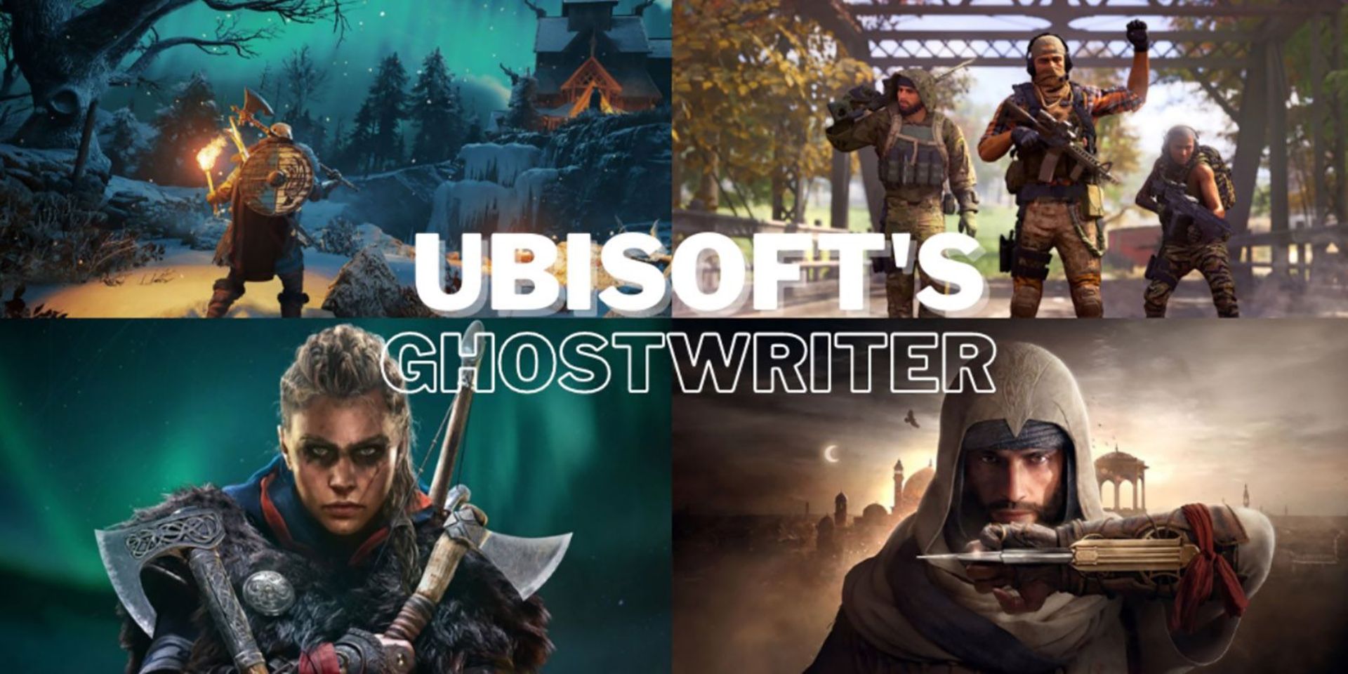 هوش مصنوعی Ghostwriter در بازی های یوبیسافت