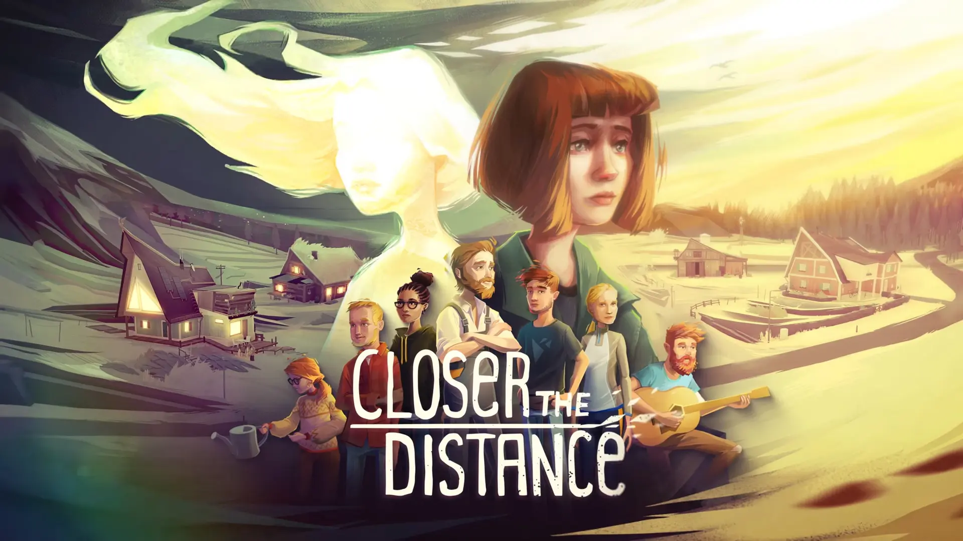 پوستر شخصیت‌های داستان بازی Closer the Distance