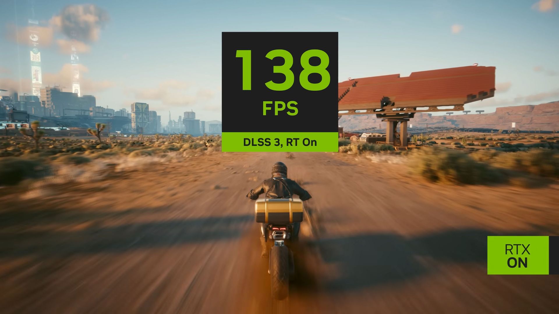 نریخ فریم حالت Overdrive Mode بازی Cyberpunk 2077 با DLSS3