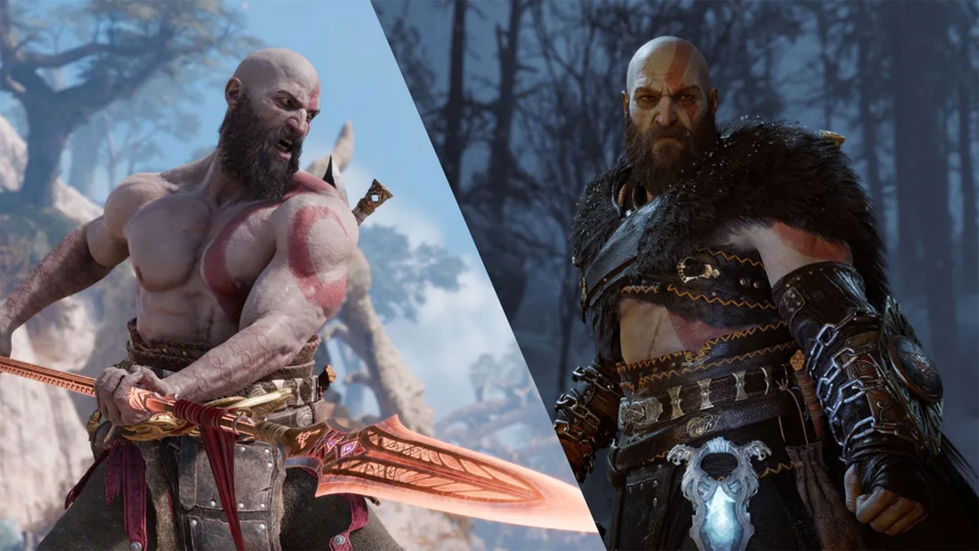زره‌های تازه حالت نیو گیم پلاس بازی God of War Ragnarok