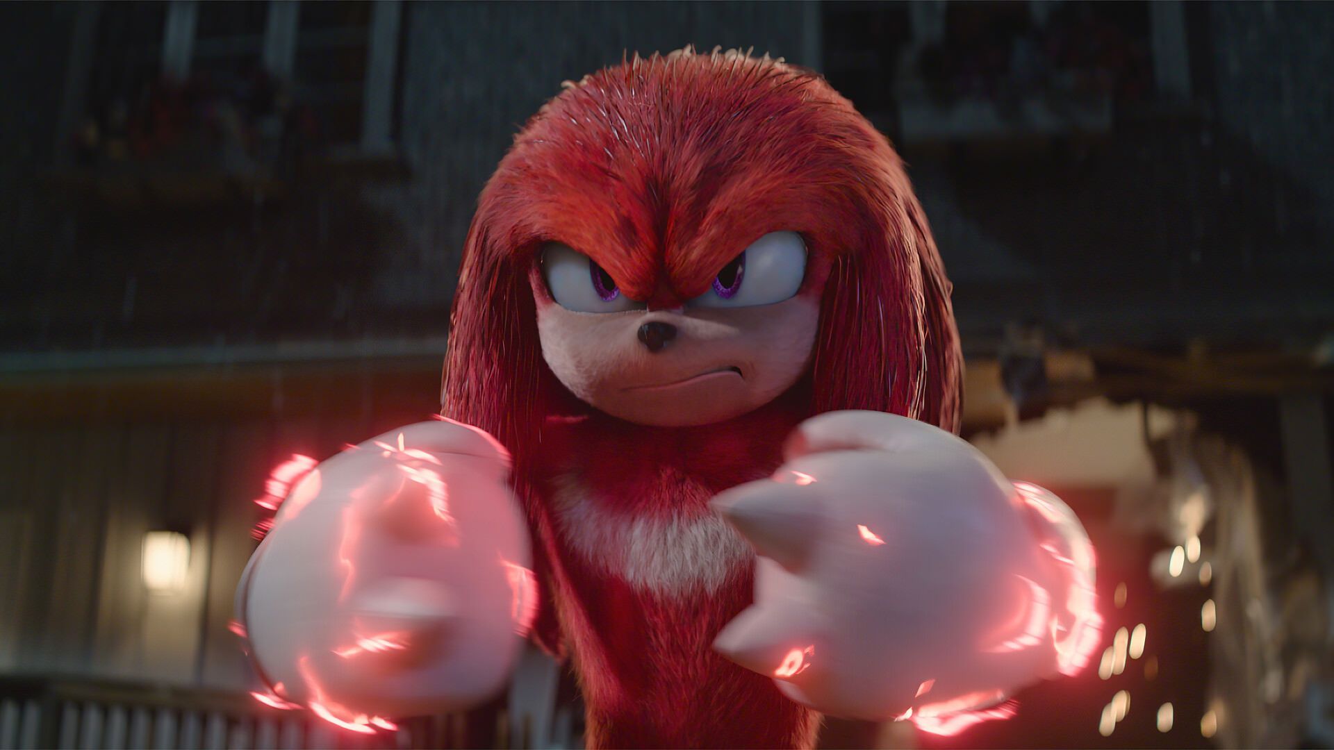 ناکلز آماده مبارزه در فیلم Sonic the Hedgehog 2 می شود