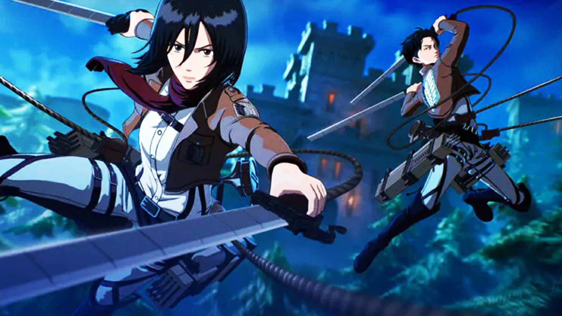 راه‌یابی لیوای و میکاسا از Attack On Titan به بازی فورتنایت