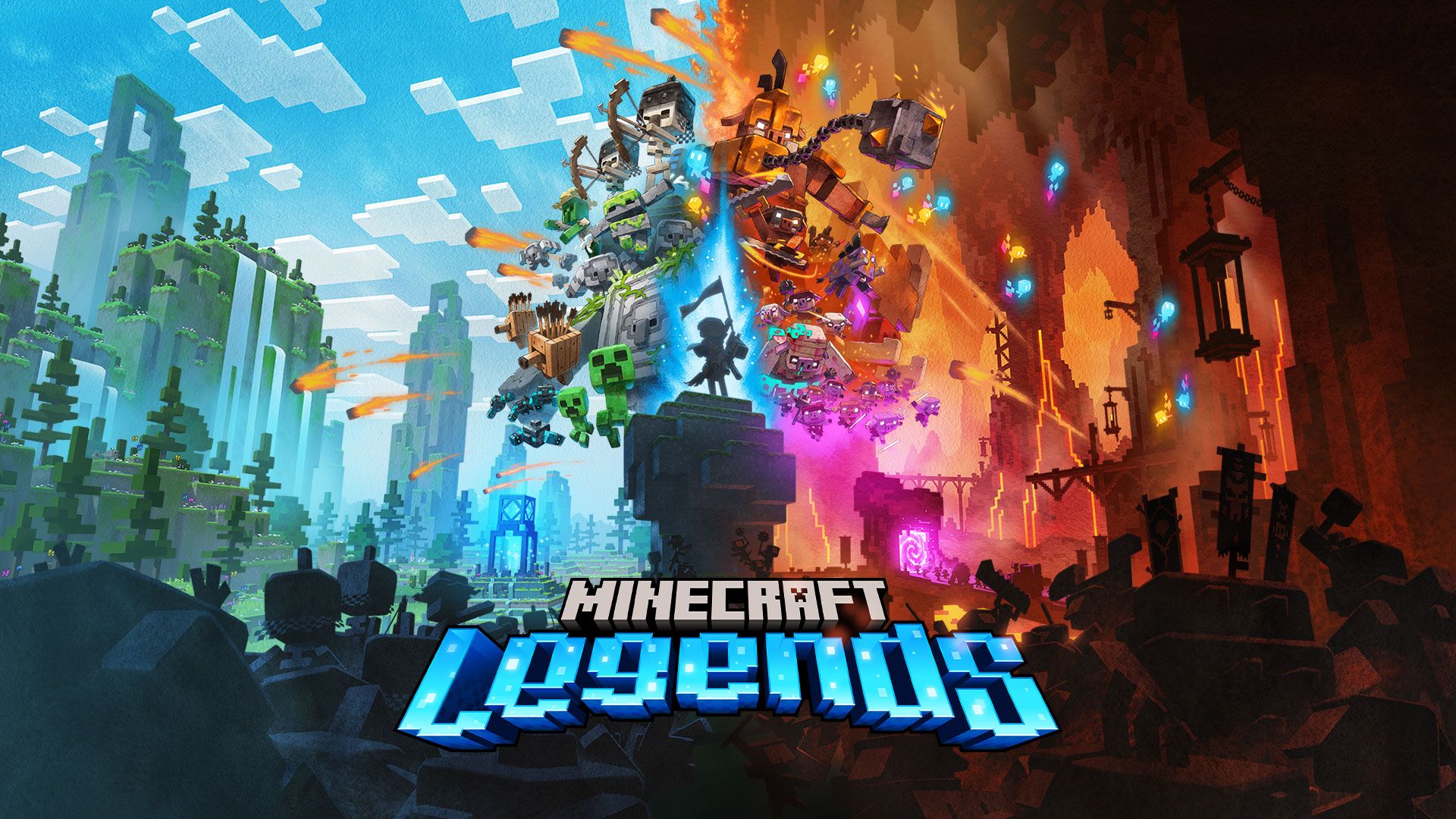 پوستر بازی Minecraft Legends