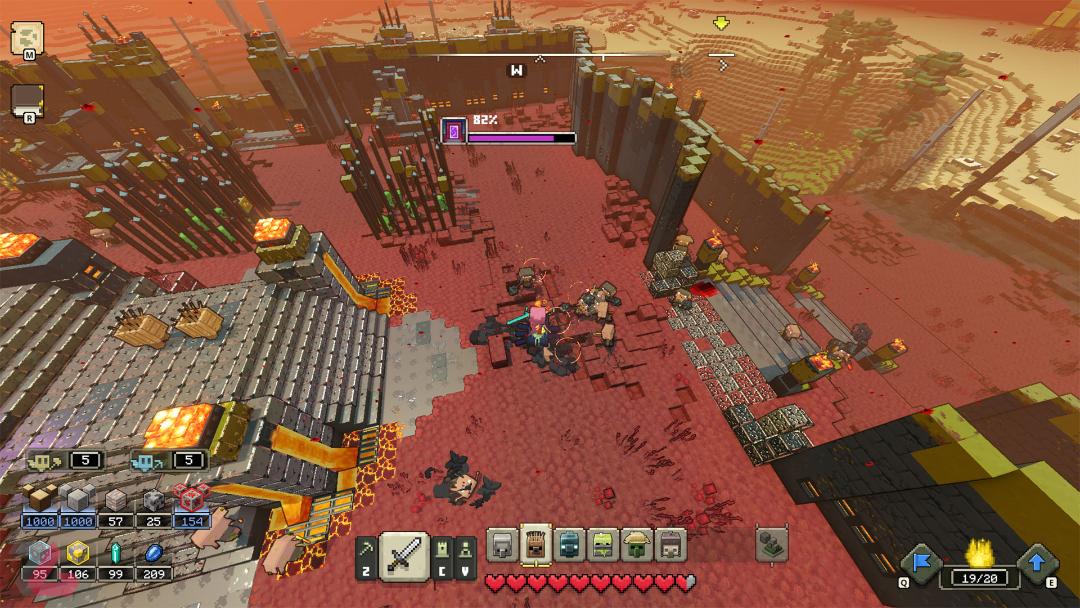 مبارزات بازی Minecraft Legends